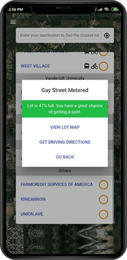 parking booking app