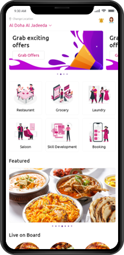 multi service mobile app