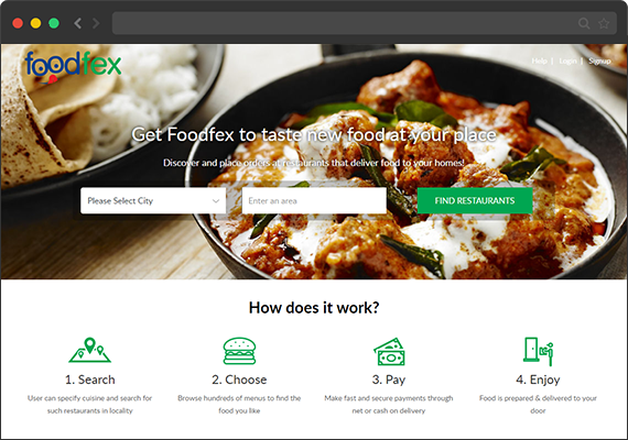 foodfex website