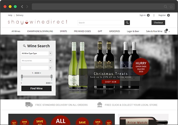 shayowinedirect website