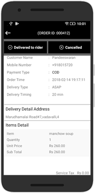Vendor App